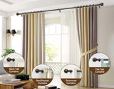 KAMANINA 1 Inch Curtain Rod Telescoping Single Drapery Rod 36 to 72 Inches (3-6 Feet), Antique Bronze Curtain Rods for Windows 24 to 68 Inches, Netted Texture Finials KAMANINA