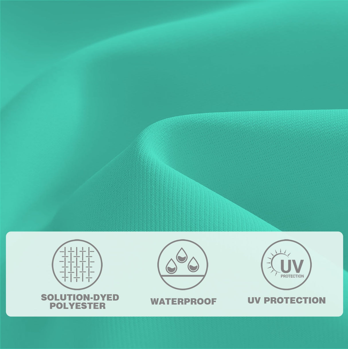 AreShark 10 FT Patio Umbrella for Outdoor, Outdoor Table Umbrella with Push Button Tilt and Crank, Outdoor Patio Umbrellas with 8 Sturdy Ribs, Patio Umbrellas for Market, Garden, Pool (Cerulean) AreShark