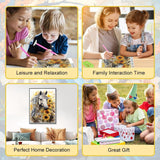 bleihum Horse Diamond Art Kits for Adults- 5D Diamond Painting Kits Horse, Horse Gem Painting Arts Crafts for Adults Home Wall Decor (12x16 Inch) bleihum