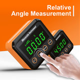 Mecurate Digital Angle Gauge and Protractor, Precise Measurement Digital Angle Finder tool with LCD and Backlight for Woodworking and Building Mecurate