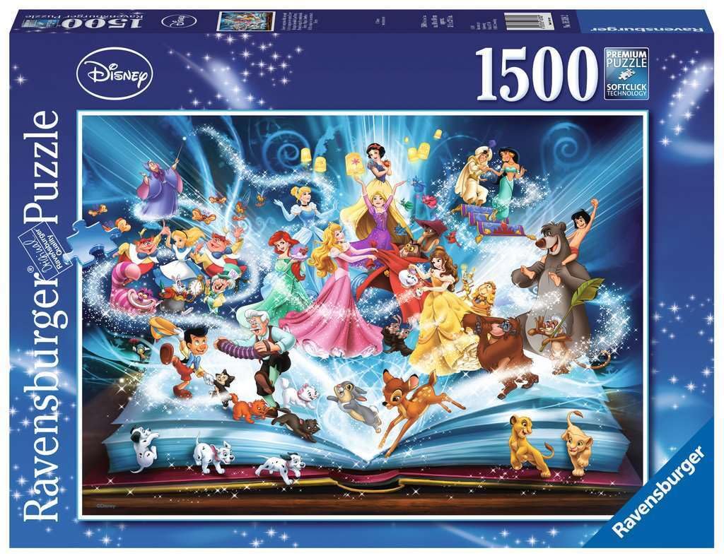 Ravensburger Disneys Magical Book of Fairytales Jigsaw Puzzle (1500 Piece) Ravensburger