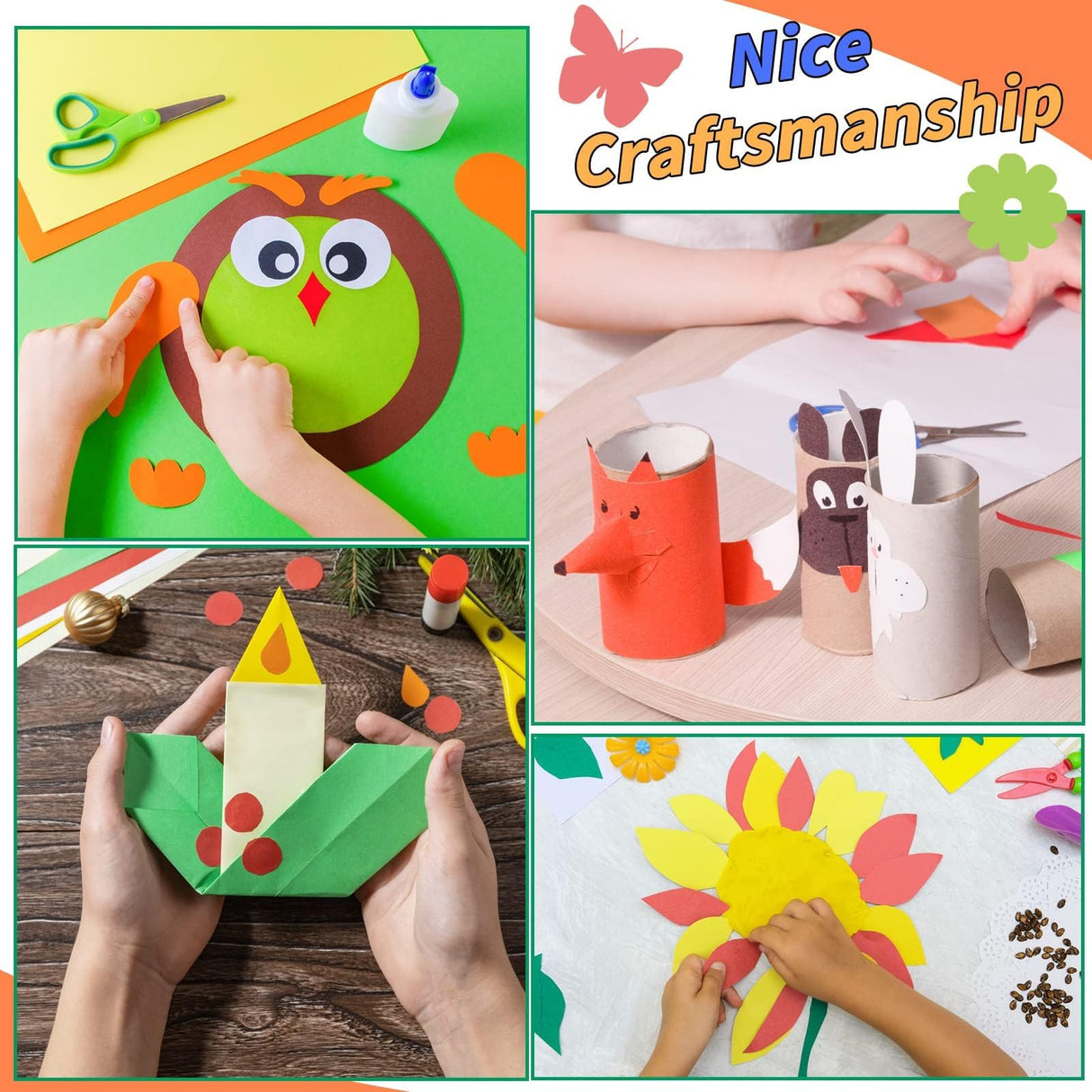 Colored Cardstock Bulk 300 sheets, 8.5” x 11” Cardstock Paper 30 Assorted Colors Construction Paper,250 GSM Card Stock Printer Paper Scrapbooking Supplies for Diy Crafts Cricut Card Making Oleitodh