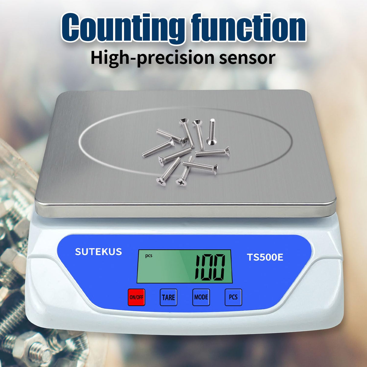 Sutekus Digital Scales 0.04oz to 55lbs - Precise Kitchen Scale for Cooking, Home & Postal Sutekus