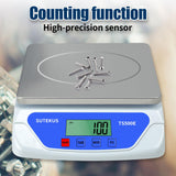 Sutekus Digital Scales 0.04oz to 55lbs - Precise Kitchen Scale for Cooking, Home & Postal Sutekus
