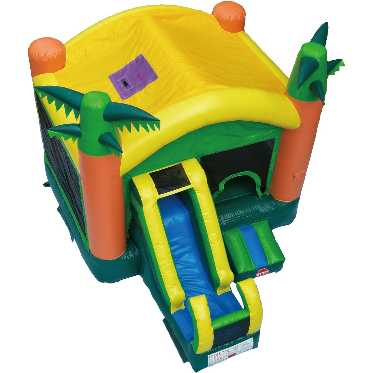 HapCap Inflatable Bounce House with Slide for Big Kids,Large Jumping Area,100% PVC Commercial Material,Setup Includes Blower,Birthday Party,Outdoor Large 17'x 13' x 12' Hapcap