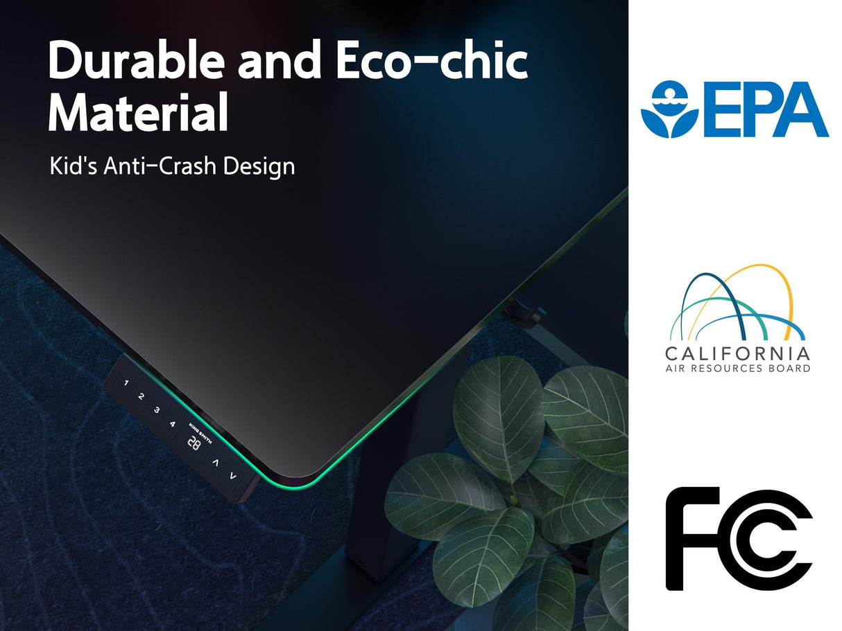 WALKINGDESK 48x24 Inches Electric Standing Desk with Drawer and Monitor Stand, Height Adjustable Stand up Desk for Home Office, Ergonomic Sit to Stand Desk with Phone Holder, 3 Hooks, Black WALKINGDESK