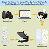 SATINIOR Sublimation Bib Apron Blank Kitchen Aprons with Pockets Unisex White Cooking Kitchen Apron for Restaurant Home (5 Pieces) SATINIOR