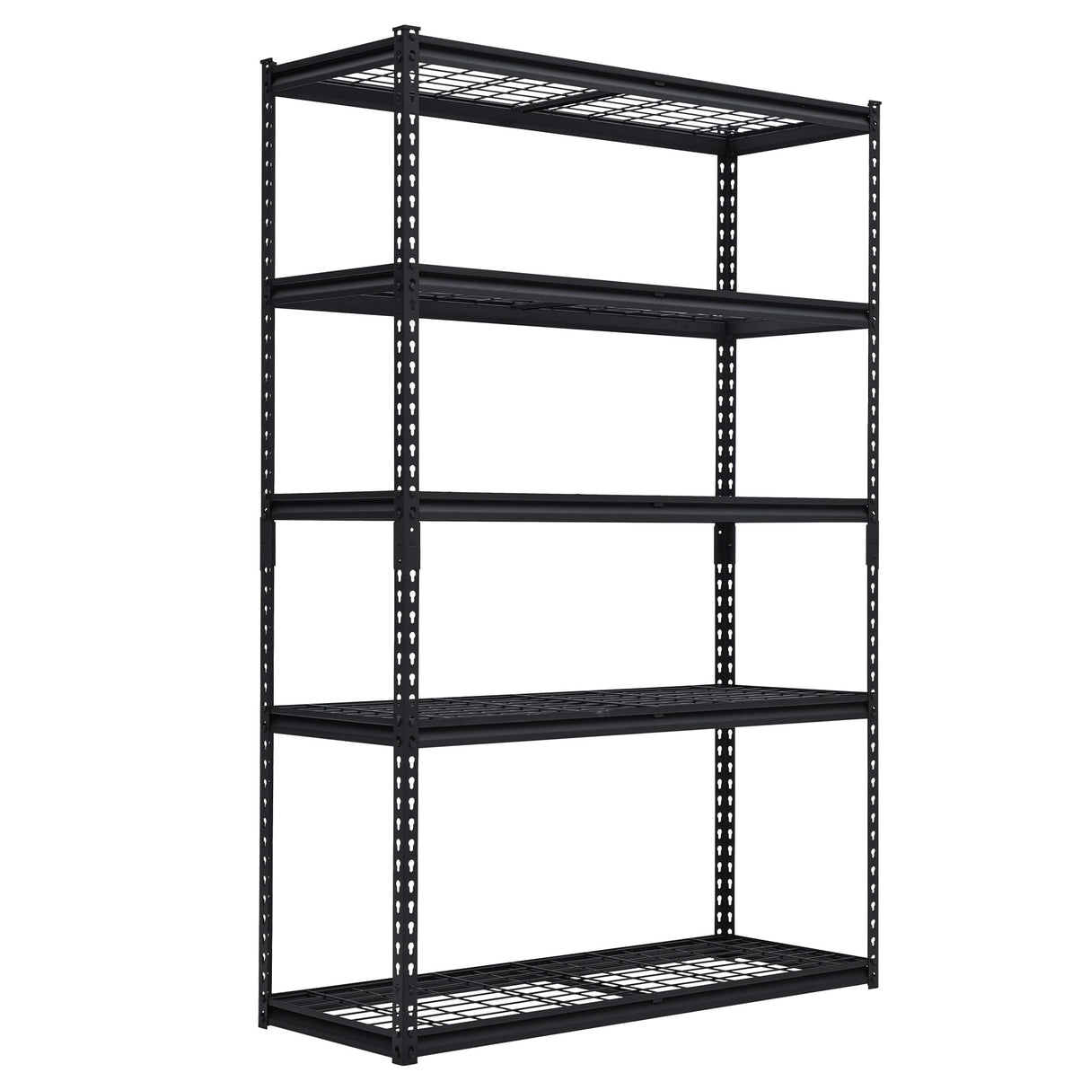 GarveeTech Heavy Duty Garage Shelving Unit, 48 in L x 18 in W x 72 in H Adjustable Storage Shelves, 2500 LBS Load Capacity, Durable Metal Shelves for Garage Organization, Basement, Workshop GarveeTech