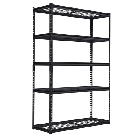 GarveeTech Heavy Duty Garage Shelving Unit, 48 in L x 18 in W x 72 in H Adjustable Storage Shelves, 2500 LBS Load Capacity, Durable Metal Shelves for Garage Organization, Basement, Workshop GarveeTech