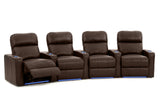 Octane Seating Turbo XL700 Home Theater Power Recline - Lighted Cup Holders & Baserail - Row 4 Curved - Storage Arms - Memory Foam Octane Seating