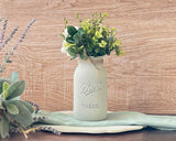 Mason Jar centerpieces for Birthday, Rustic Mason jar Centerpieces for Baby Shower, Mason Jar Centerpieces with Flowers, Wedding Centerpieces, Quart 32 oz, Choose Quantity, Colors, Flowers Optional Viva's Flower Shop