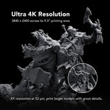 Phrozen Sonic Mighty 4K Large LCD Resin 3D Printer, L7.9 x W4.9 x H8.7 Printing Volume, 9.3" Mono LCD Screen & 22cm Z-axis, Matrix LED UV Light Tech, Large 3D Models, Miniatures,Tabletops phrozen