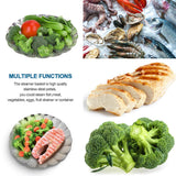 Vegetable Steamer Basket, Premium Stainless Steel Veggie Steamer Basket - Folding Expandable Steamers to Fits Various Size Pot Small by SAYFINE (5.4" to 9.2") SAYFINE