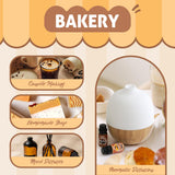 Bakery Fragrance Oils Set, ARVIDSSON Bakery Dessert Essential Oils for Candle Making, Pumpkin Pie, Snickerdoodle, Gingerbread, Creamy Vanilla and More, Cozy Fall Essential Oils for Diffuser ARVIDSSON
