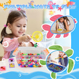 Magic Gel Water Elf Toy Kit, Squishy Making Kit for Kids with 20PCS Aqua Fairy Water Gels & Animal Mold, Gift for Christmas, Easter, Birthday, New Year, Creative Art Craft Girls 3-9 Year Old (60ml) Nicella