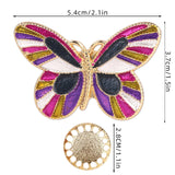 Gosknor Needle Minder Magnet, Butterfly Magnetic Needle Holder Magnetic Cross Stitch Accessories for Cross Stitch Embroidery Sewing Needlework Accessories Gosknor