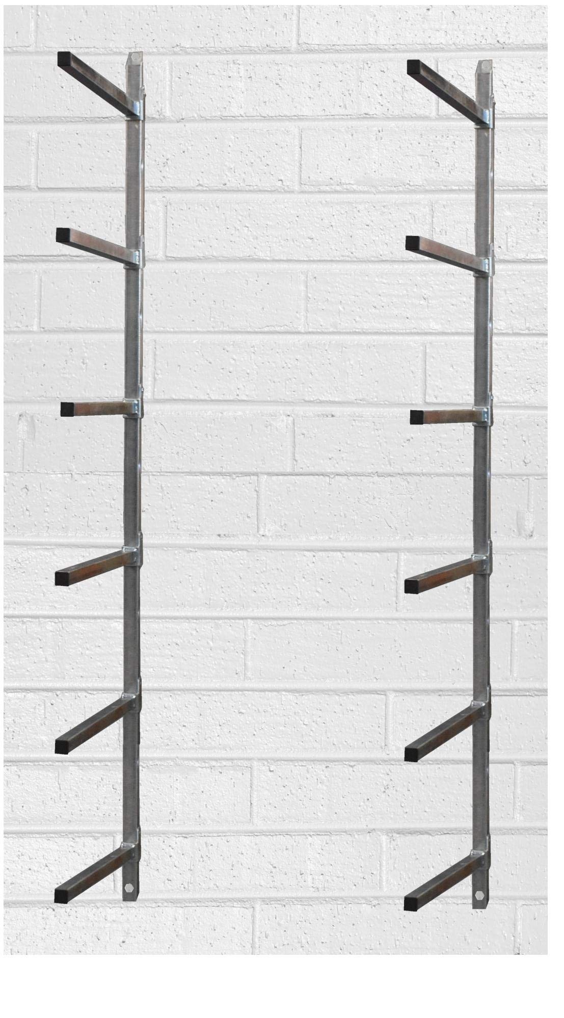 Manufacturer's Manufacturer, Inc. Bumper Parts Lumber Storage Rack, 6 Place Wall Mount Stationary Manufacturer's Manufacturer, Inc.