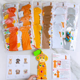 Winlyn 24 Sets Kids Crafts Kits DIY Dog Bookmark Ornaments Decorations Art Set Pet Arts Crafts Foam Stickers for Summer Camping Party Favors Reading Rewards Art Project Classroom Birthday Activities Winlyn