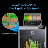 Creality Hyper PLA Filament 1.75mm, RFID 3D Printer Filament for High-Speed Printing up to 600mm/s, ±0.03mm Accuracy, 1KG/Spool (2.2lbs), 3D Printing Filament for Most 3D Printers (Black) Creality