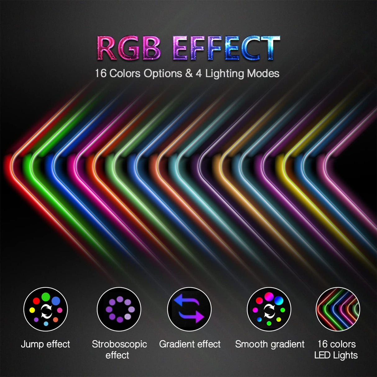 Modern-Depo Queen Throne Racing Gaming Chair, Comfortable Ergonomic Recliner, High Back Swivel Chair with RGB Lights, Footrest, Backrest, Massage Lumbar Support, Headrest and Cupholders, Black White Modern-Depo