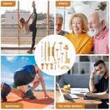 15 Pcs Wood Therapy Massage Tools Set Maderoterapia Kit Therapy Tools for Body Muscle Pain Relief Wooden Body Face Sculpting Tools Wood Roller Massager, Fascia Massage HanaWood