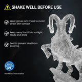 UNIFORMATION 3D Printer Resin Standard Fast UV Curing Plant-Based 3D Resin Liquid with High Precision Low Viscosity Suit for SLA/LCD/DLP Printing Transparent, High Clear 1KG Uniformation