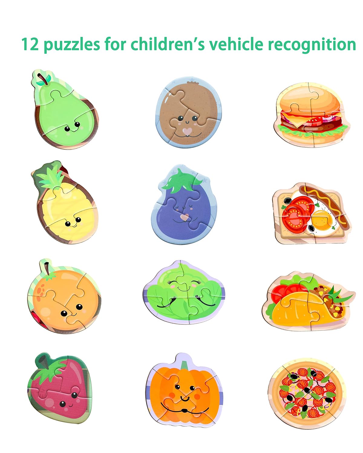 Magnetic Puzzles for Toddlers 2-4, Travel Puzzles Games for Kids Ages 1-3, Activities Toy Jigsaw Puzzles Book for Boys & Girls 1 2 3 4 5, Learning Magnet Present for Road Trip Unistylar