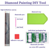 FORLAND Phoenix Diamond Painting Kits for Adults Beginners - 5D DIY Cute Animals Art Full Drill Kits Painting Crafts for Home Wall Decor, Diamond Art Kits,Paint with Diamonds,12X16inch FORLAND
