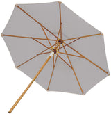 Royal Teak Collection UMBW 10-Foot Deluxe Umbrella, Granite Royal Teak Collection