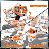 PIVONAX STEM Robotics Kit for Kids Ages 8-12 8-14+, 5-in-1 Remote/APP Control Coding Robot, Educational Engineering Building Toys with Programming, Science Projects Great Gift for Boys & Teens PIVONAX
