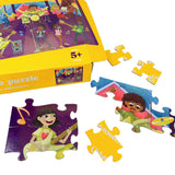 Upbounders Musical Crossroads Kids Puzzle | 72 Piece Jumbo Jigsaw Puzzles for Kids Boys Girls Ages 5-9 | Music Themed | Joyfully Diverse Multicultural Upbounders