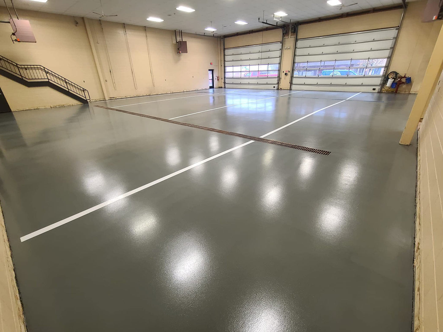 Bulletproof Resins: Single Shot |100% Solids Epoxy Resin Kit (3 Gallons) Solvent-Less, Two Component Gloss Coat Finish- Low VOC! Industrial Use, Garages, Floors & More! (Gray - 3 Gall) - WoodArtSupply