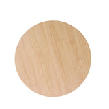 HomePop Storage Ottoman with Wood Grain Top - Light Gray Textured Woven HomePop