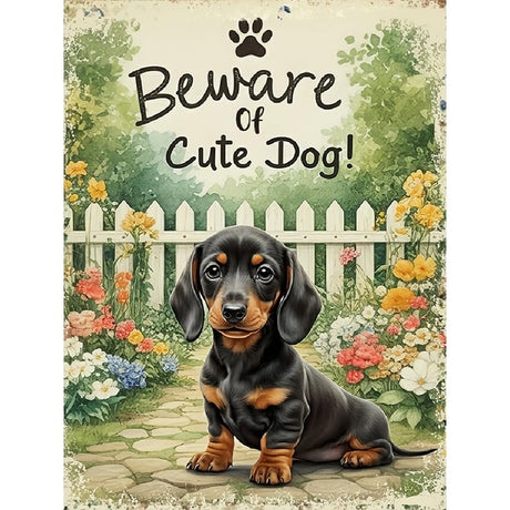 WSLWXSHM Diamond Painting Kits for Adults Dachshund Dog, Animal Round Full Drill Diamond Art Kits, 5D DIY Paint with Diamonds Crafts for Home Wall Decoration Gifts 12×16Inch WSLWXSHM