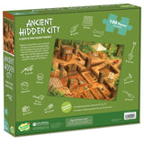 Peaceable Kingdom Ancient Hidden City Puzzle – 100-Pc. Seek & Find Glow Puzzle for Kids Ages 6 & Up – Included Blacklight Reveals Hidden Items – Great for Home or Classrooms Peaceable Kingdom