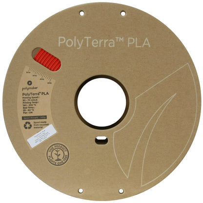 Polymaker Dual Color Matte PLA Filament 1.75mm Black-Red, Coextrusion 1.75 PLA 3D Printer Filament 1kg - Experience a Unique Dichromatic Matte Finish with PolyTerra PLA 1.75mm (+/- 0.03mm) - WoodArtSupply