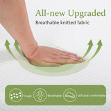 BestMassage 12 Inch Gel Memory Foam Mattress for Cool Sleep & Pressure Relief, Medium Firm Single Twin Mattress for Kids, Bed-in-a-Box, CertiPUR-US Certified,White BestMassage