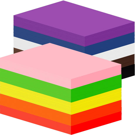 Fuutreo 1500 Sheets Construction Paper Bulk, 11.4'' x 7.9'' Lightweight School Art Supplies Colored Construction Paper for Kids Drawing, Classroom Decor, Office Printing, DIY Craft, 10 Colors Fuutreo