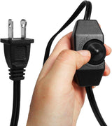 Upgrade Speed Control 3 Inch Inline Booster Duct Fan kit High Flow Greenhouse Ventilation Fan, Low Noise Level for Efficient Smoke&Odor Extraction for 3D Printer, Laser Engraver, Kitchen Bathroom HOCENWAY