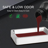 Apexmaker 3D Printer Resin ABS Like & Water Wash Resin, 1000g, High Precision Quick Curing Water Wash ABS Like Photopolymer Resin, 395-405nm UV Curing 3D Printing Liquid for LCD DLP SLA 3D Printers ApexMaker