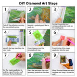 WHYCJXWL Diamond Art Kits for Adults and Kids, Full Drill Round Rhinestone Diamonds, Super Hero Diamond Art (12X16 Inch) WHYCJXWL