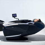 FUJIIRYOKI Cyber Relax Ai 5D Massage Chair - Advanced Massage Technology, Relaxing, Therapeutic, Home & Office, Stainless Steel Base, Polyurethane Foam, Accommodates 6'4" (Cream) FUJIIRYOKI