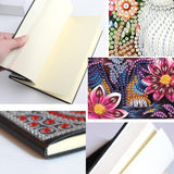 DIY Diamond Painting Notebook Kit, Theme of Pets, Special Shaped Diamond Art Notebook Journal Sketchbook for Writing & Drawing Focart