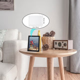 10 Pcs Sublimation Metal Photo Blanks 6"X8" X0.45mm Aluminum Photo Sign Blank Photo Metal Wall Sublimation Poster Frame Blanks (White) GEKIXUTP