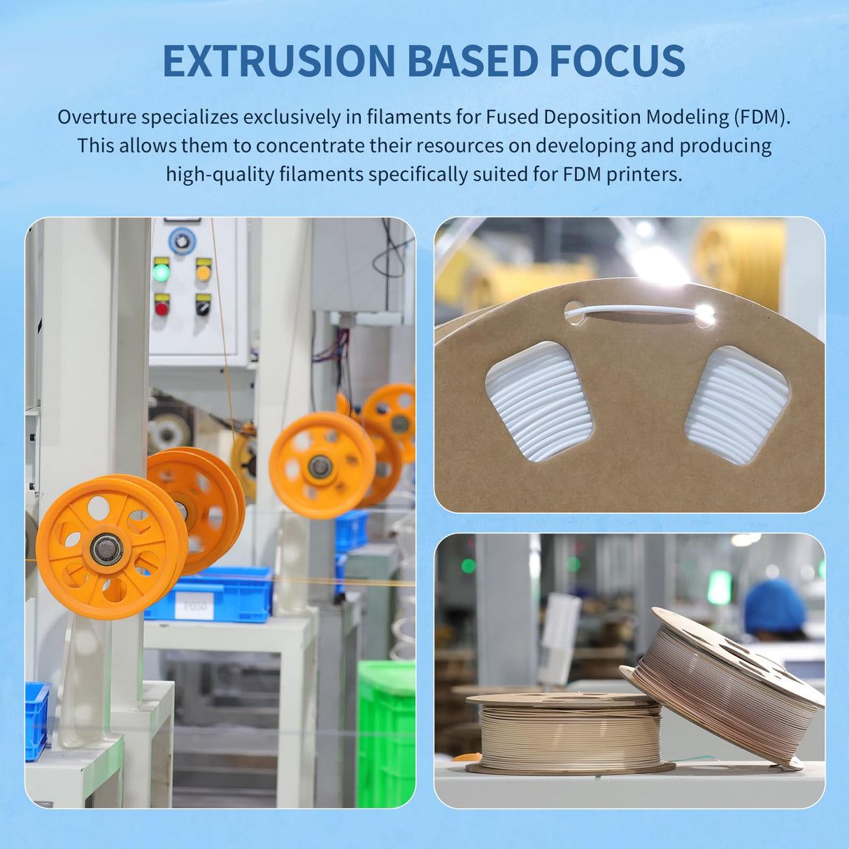 OVERTURE Nylon Filament 1.75mm 3D Printer Filament, Polyamide (PA) 1kg Spool (2.2lbs), Dimensional Accuracy +/- 0.02 mm, Fit Most FDM Printer (Black) OVERTURE