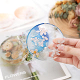 Round Resin Molds, Large 6 Cavity Coaster Silicone Molds, Deep Coaster Molds for Epoxy Resin, Epoxy Resin Molds for Epoxy Resin Crafts, Coasters, DIY Crafts KISREL