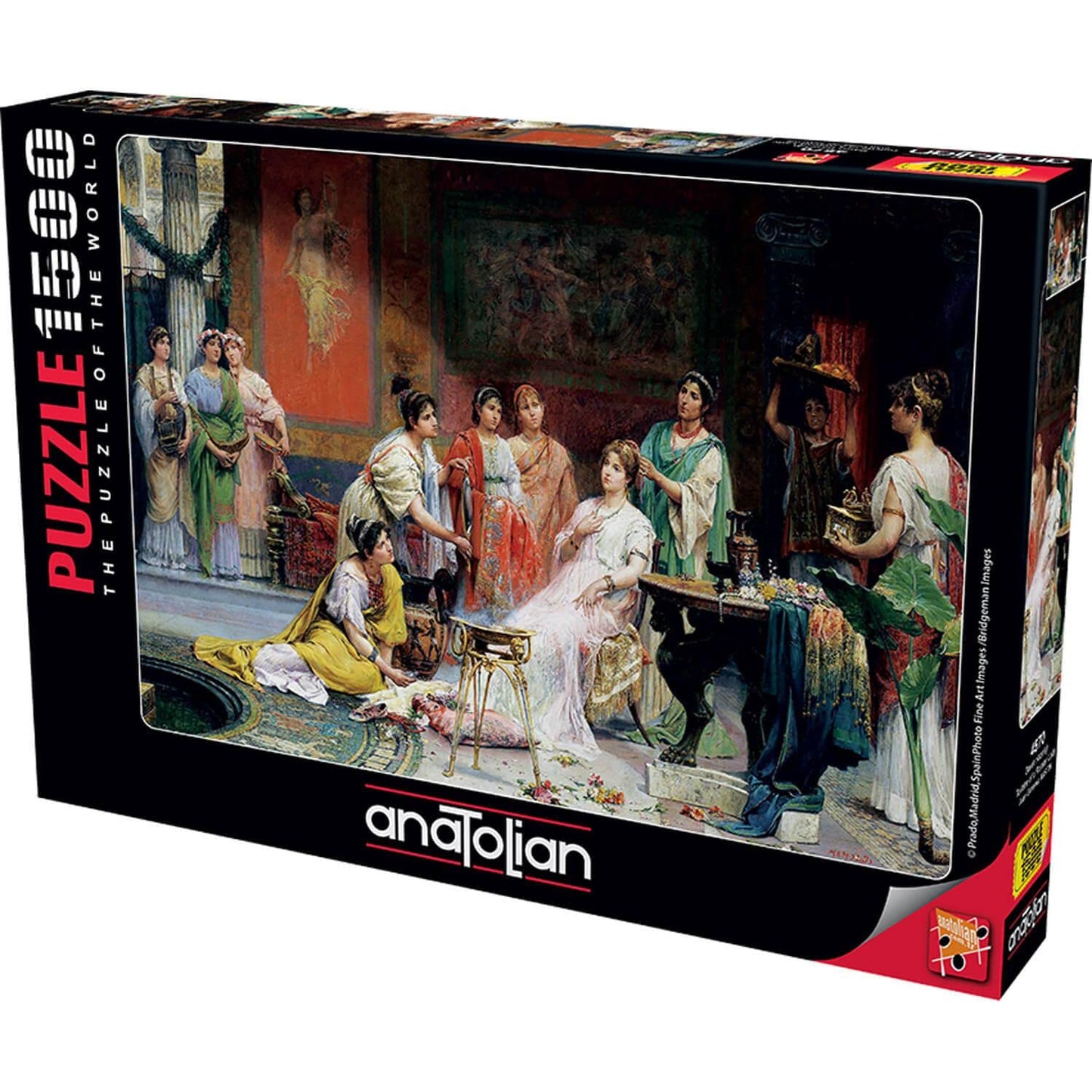 Anatolian Puzzle - Toilette of a Roman Lady, 1500 Piece Jigsaw Puzzle, #4570