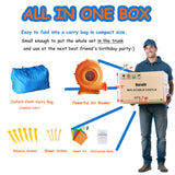 Baralir Inflatable Bounce House for Kids 3-6, Toddler Jumper with Slide and Ball Pit Water Pool(with Sun Cover), Perfect for Outdoor Indoor Kids Party - Blower Included Baralir