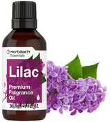 Horbäach Lilac Fragrance Oil | 1 fl oz (30ml) | Premium Grade | for Diffusers, Candle and Soap Making, DIY Projects & More Horbäach