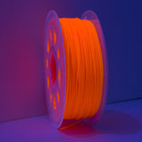 Gizmo Dorks 3mm (2.85mm) PLA Filament 1kg / 2.2lb for 3D Printers, Fluorescent Orange (UV Light) Gizmo Dorks